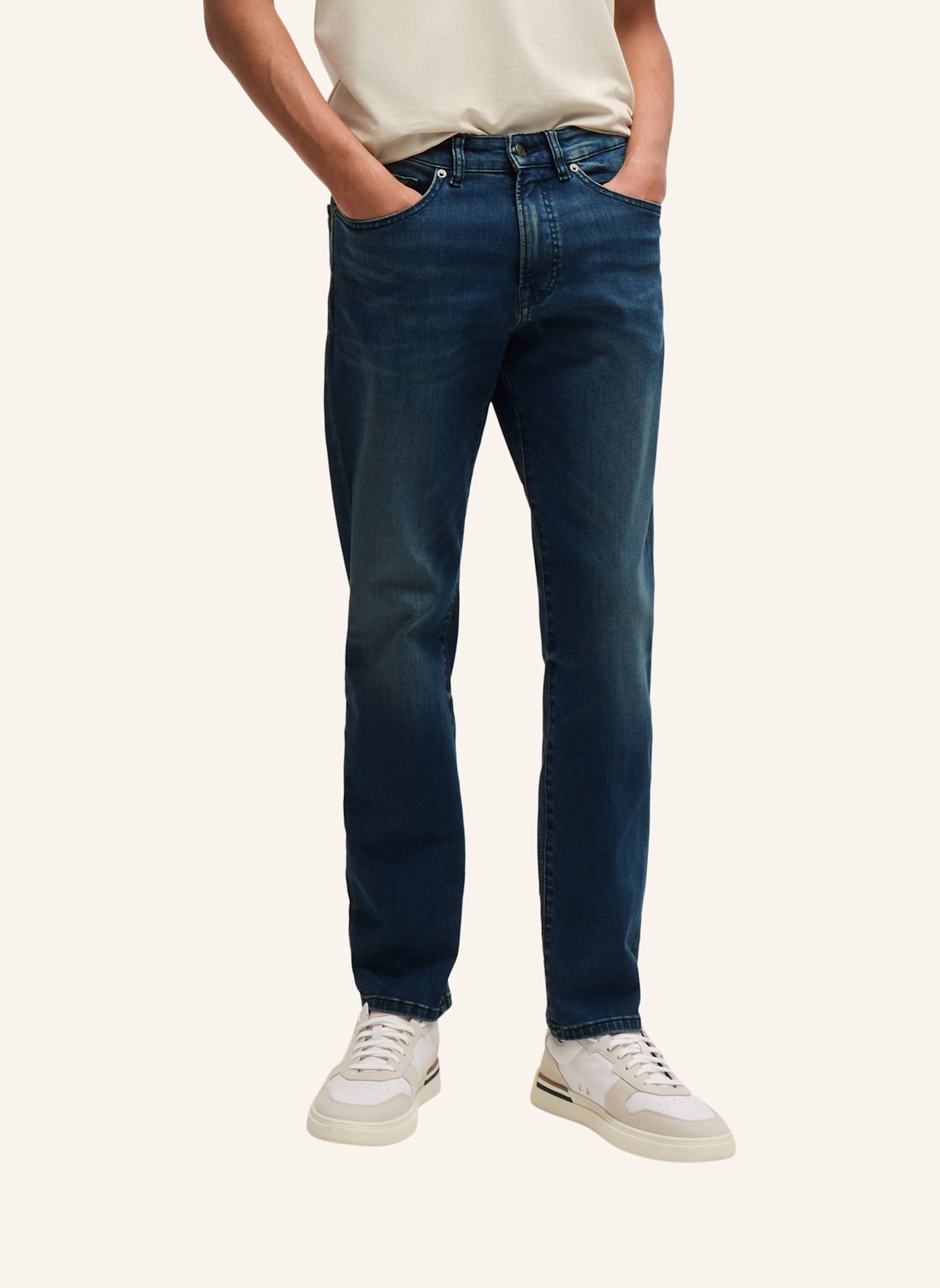 BOSS Jeans RE.MAINE BO Regular Fit, Farbe: DUNKELBLAU (Bild 5)