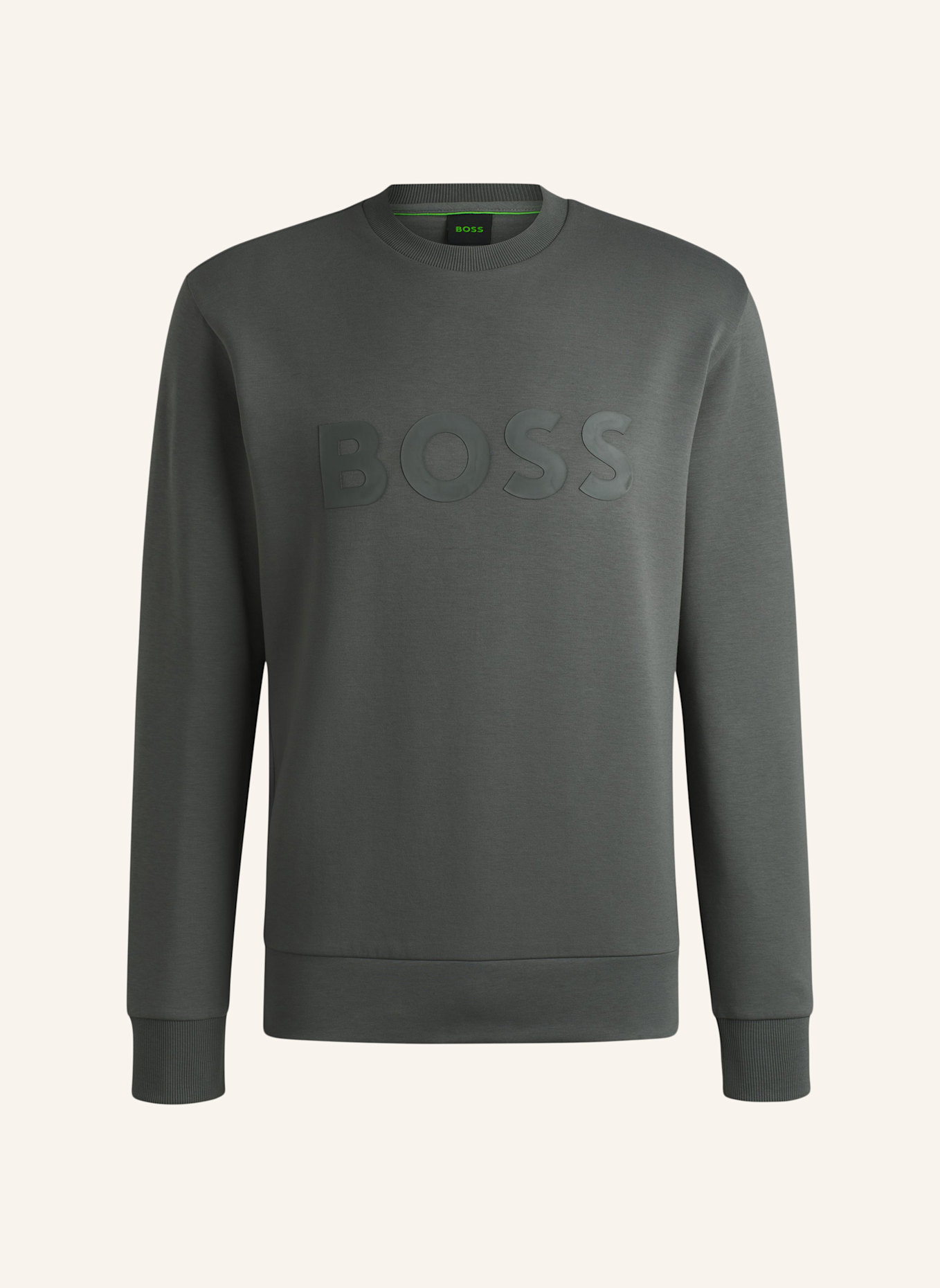 BOSS Sweatshirt SALBO Regular Fit, Farbe: HELLGRAU (Bild 1)