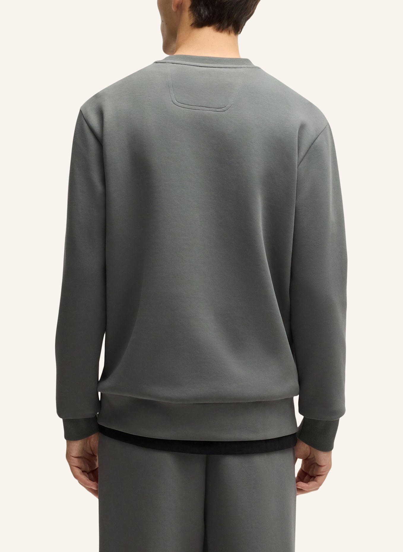 BOSS Sweatshirt SALBO Regular Fit, Farbe: HELLGRAU (Bild 2)