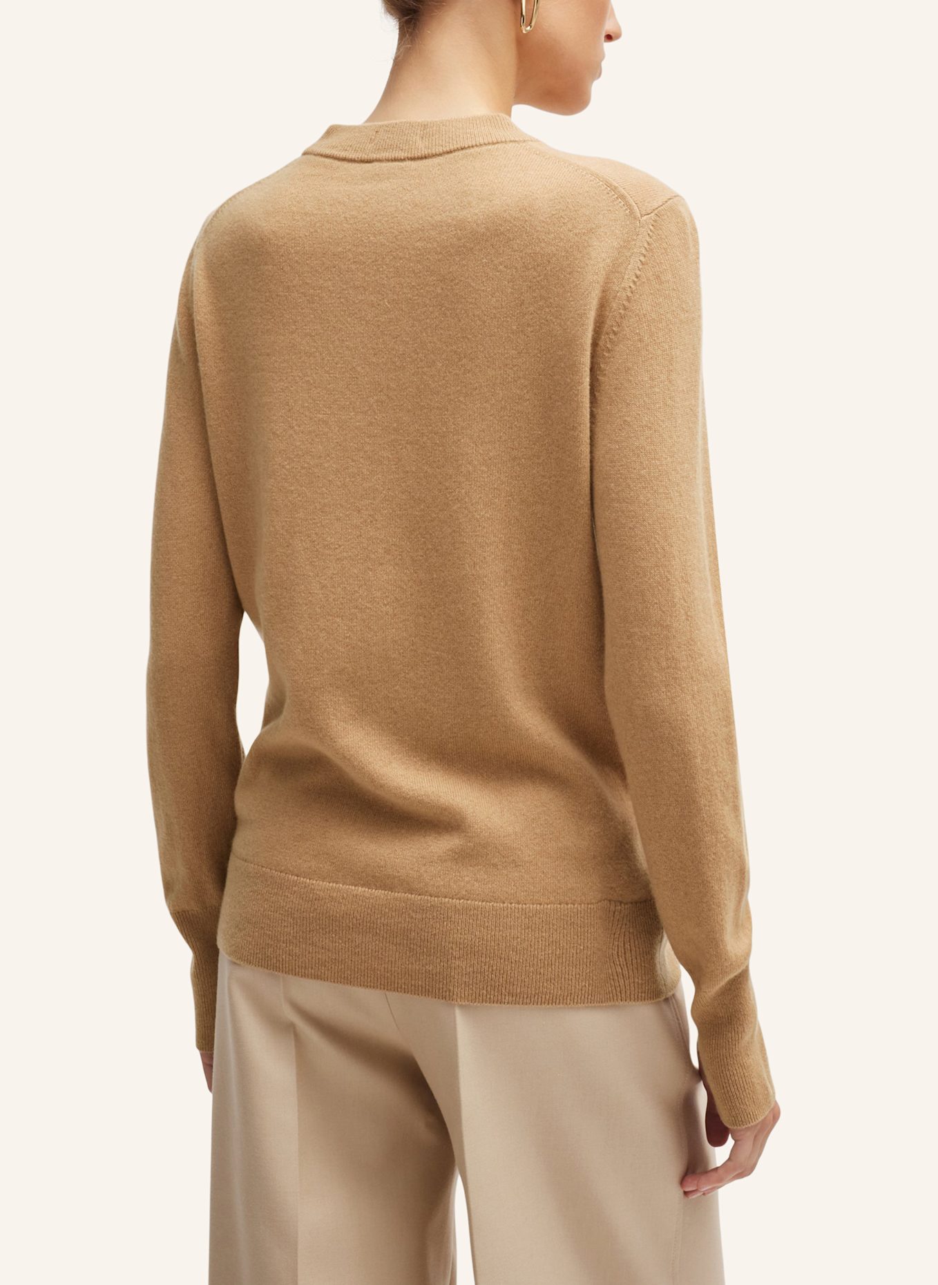 BOSS Pullover FORMENAS Regular Fit, Farbe: BEIGE (Bild 2)