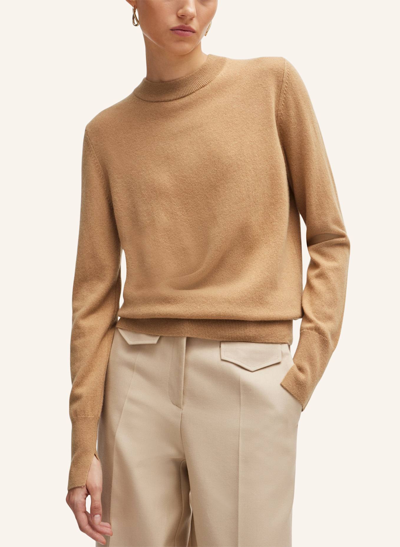 BOSS Pullover FORMENAS Regular Fit, Farbe: BEIGE (Bild 4)