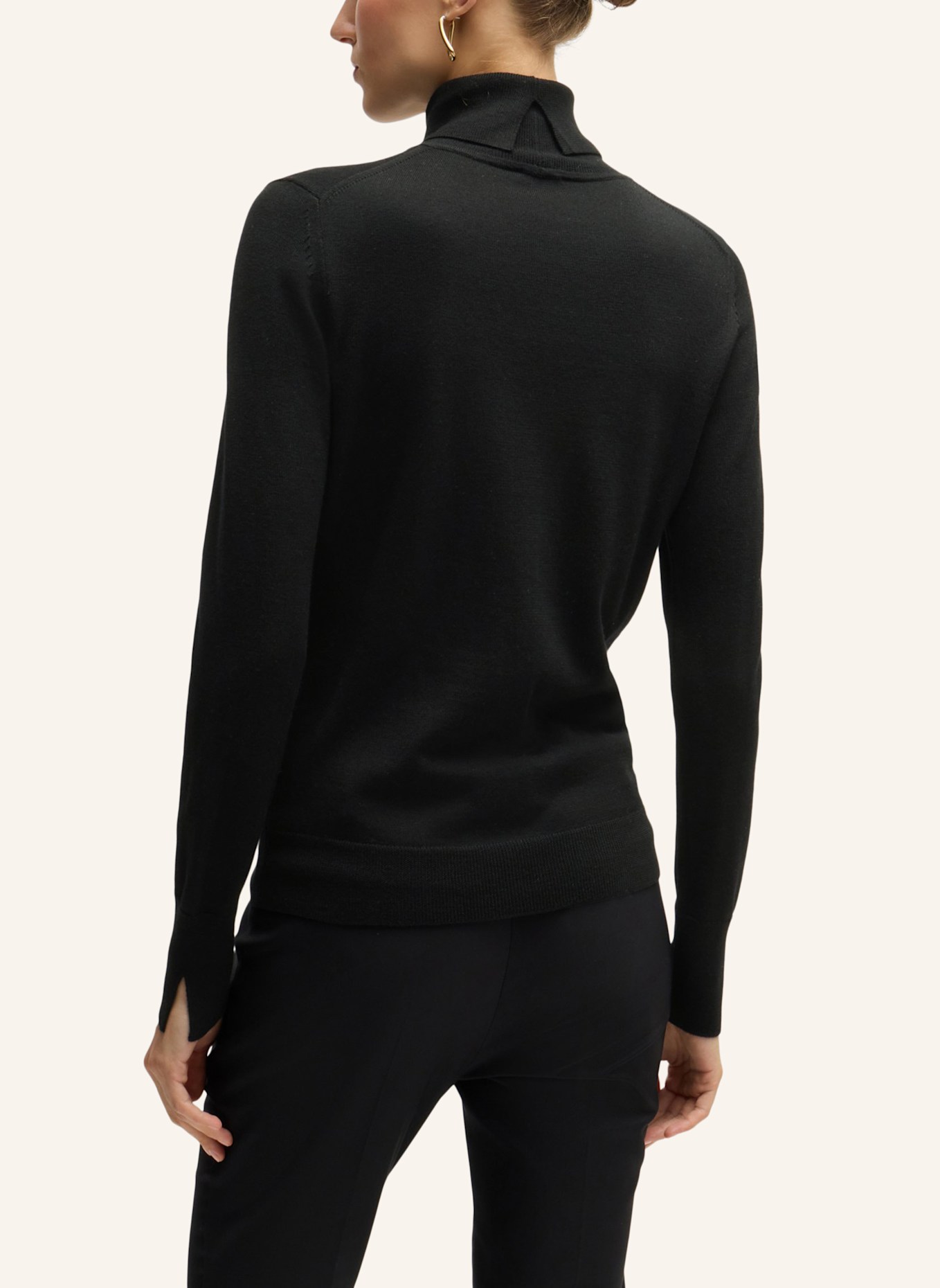 BOSS Pullover FASECTA, Farbe: SCHWARZ (Bild 2)