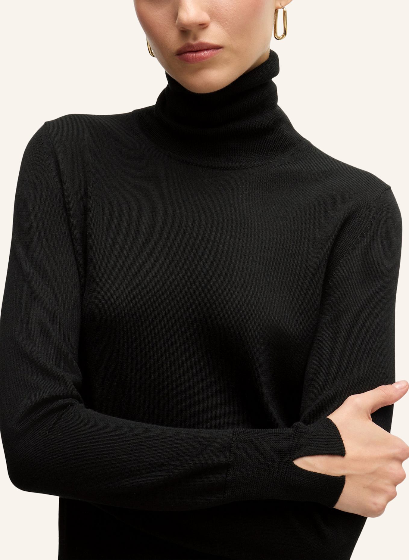 BOSS Pullover FASECTA, Farbe: SCHWARZ (Bild 3)