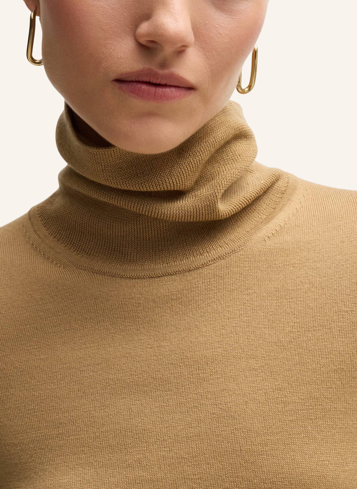 BOSS Pullover FASECTA, Farbe: BEIGE (Bild 3)