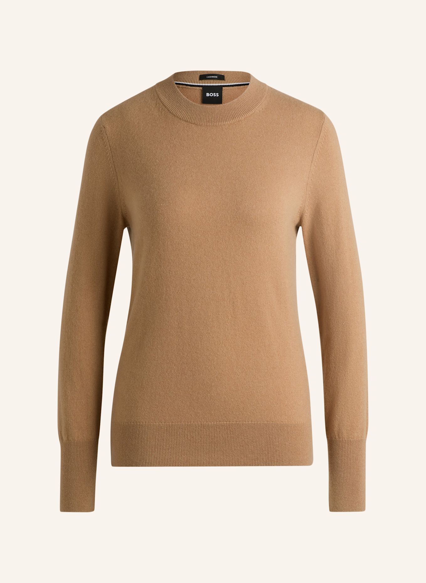 BOSS Pullover FORMENAS Regular Fit, Farbe: BEIGE (Bild 1)