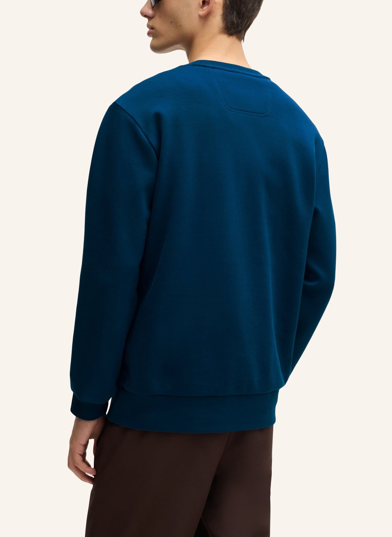 BOSS Sweatshirt SALBO Regular Fit, Farbe: BLAU (Bild 4)