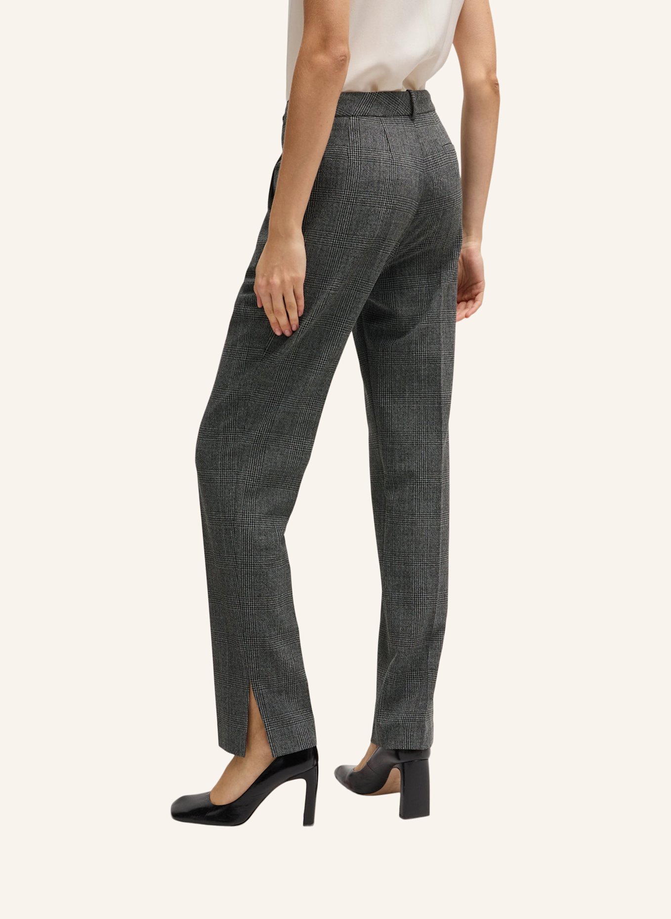 BOSS Business Hose TANURI Relaxed Fit, Farbe: WEISS (Bild 3)