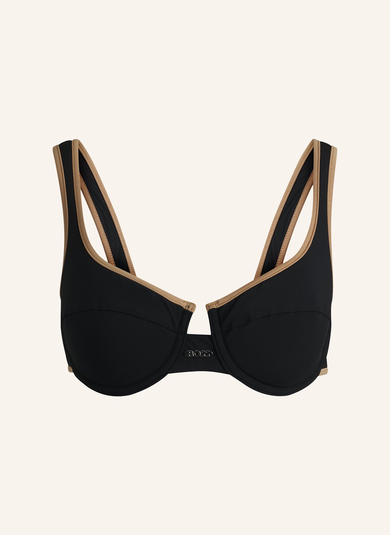 BOSS Bikini-Oberteil CANDICE DEMI CUP BRA Regular Fit, Farbe: SCHWARZ (Bild 1)