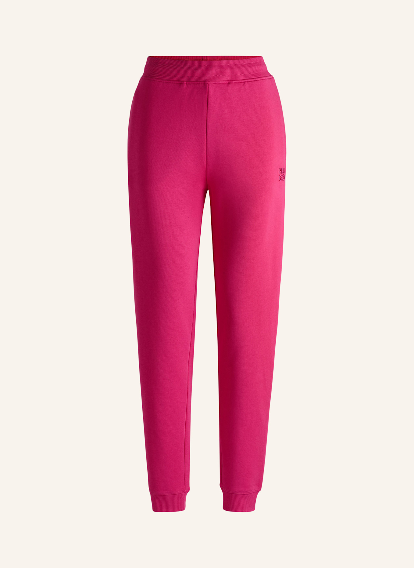 HUGO Casual Hose NELFINIA Regular Fit, Farbe: PINK (Bild 1)