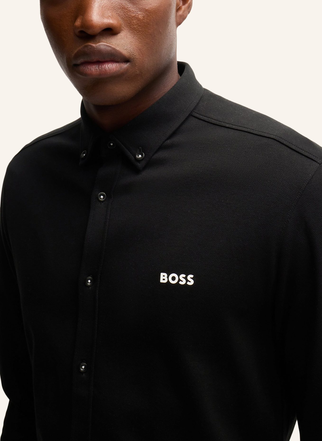 BOSS Casual Hemd B_MOTION_L Regular Fit, Farbe: SCHWARZ (Bild 3)