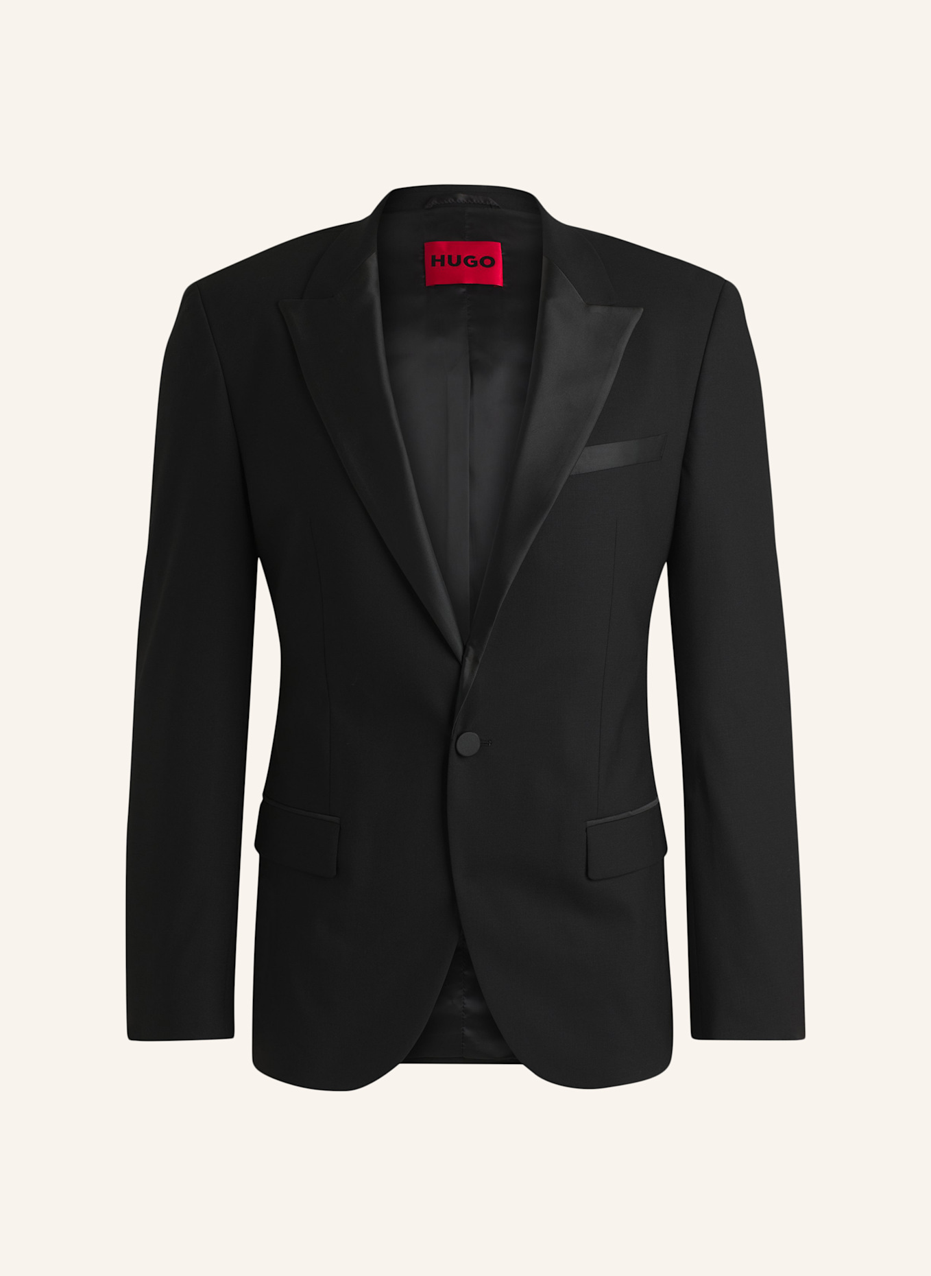 HUGO Blazer HENRY244E1X Slim Fit, Farbe: SCHWARZ (Bild 1)