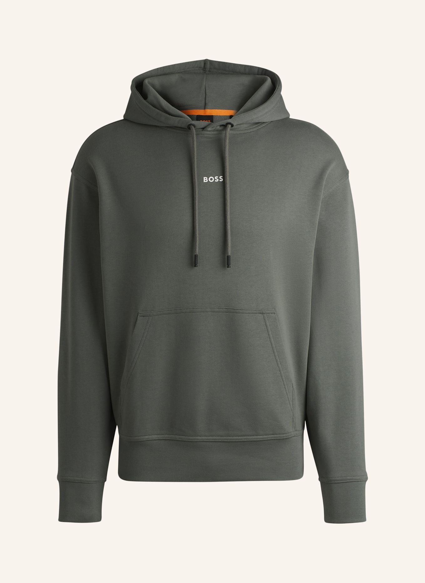 BOSS Sweatshirt WESMALLHOOD Regular Fit, Farbe: GRAU (Bild 1)