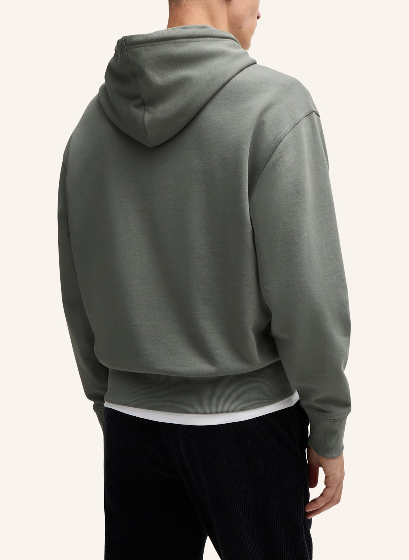 BOSS Sweatshirt WESMALLHOOD Regular Fit, Farbe: GRAU (Bild 2)