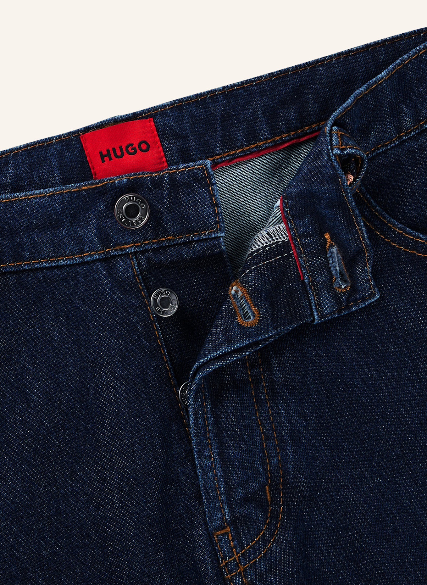 HUGO Jeans HUGO 634 Tapered Fit, Farbe: DUNKELBLAU (Bild 2)