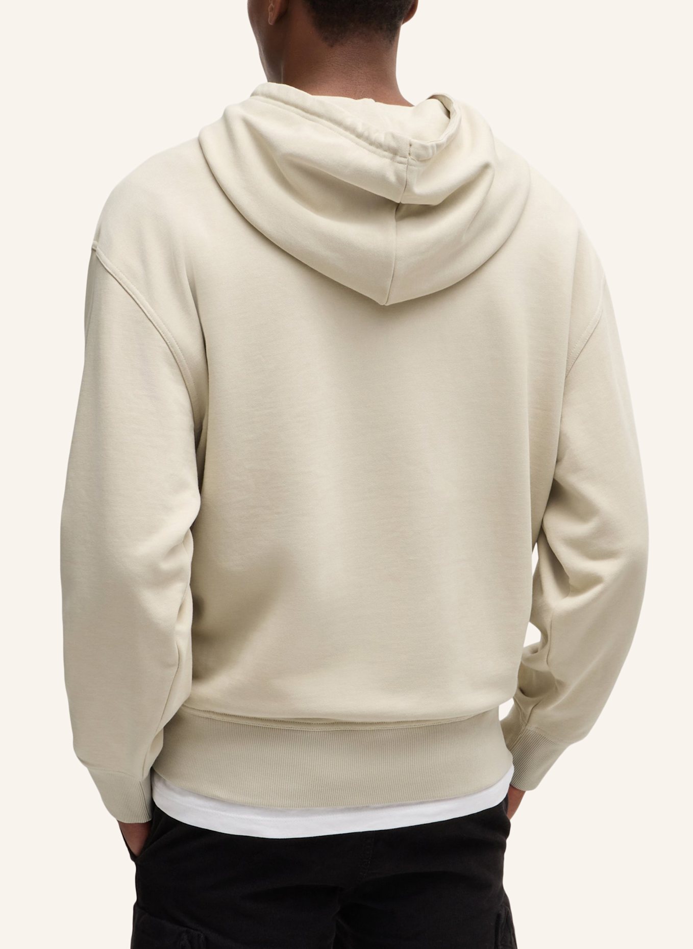 BOSS Sweatshirt WESMALLHOOD Regular Fit, Farbe: BEIGE (Bild 2)