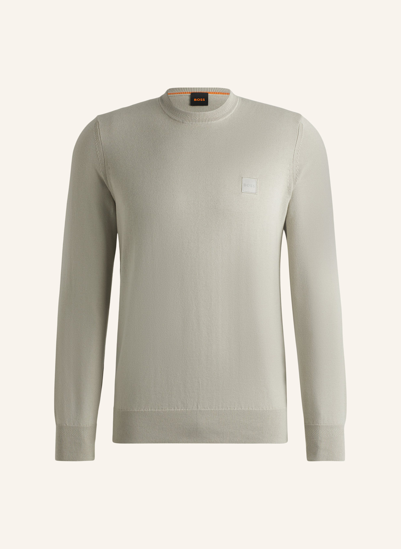 BOSS Pullover KANOVANO Regular Fit, Farbe: BEIGE (Bild 1)