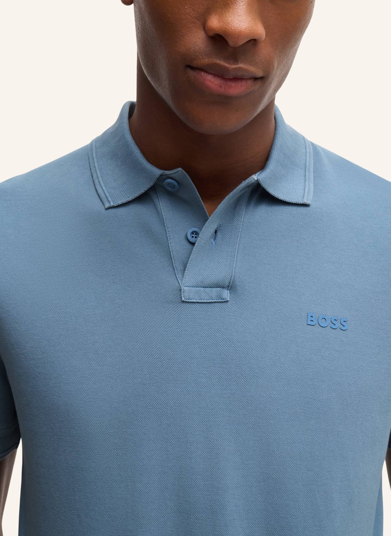 BOSS Poloshirt PRIME Regular Fit, Farbe: BLAU (Bild 3)