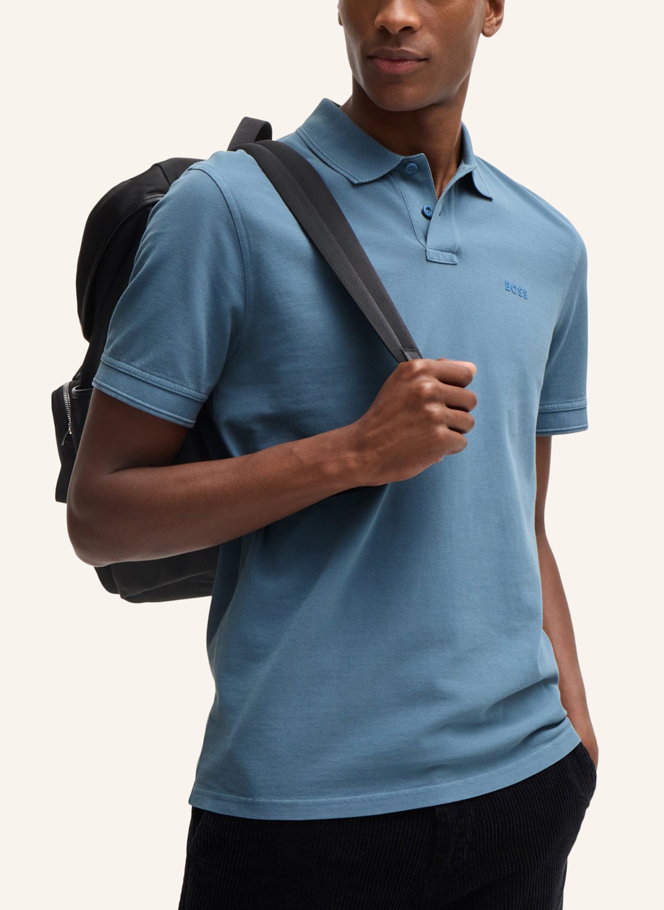 BOSS Poloshirt PRIME Regular Fit, Farbe: BLAU (Bild 4)