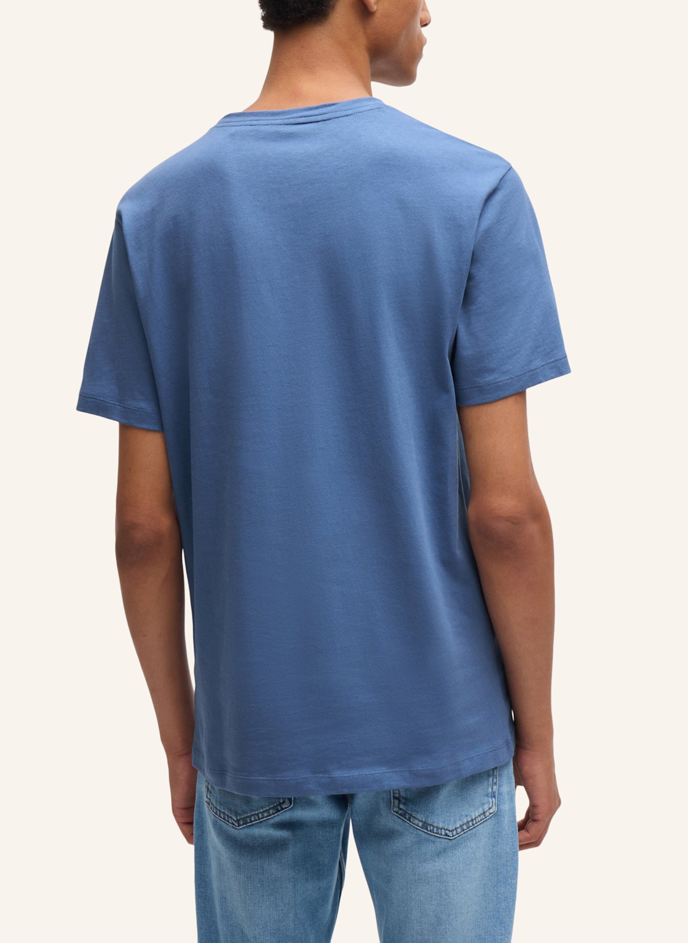 BOSS T-Shirt TALES Relaxed Fit, Farbe: BLAU (Bild 2)