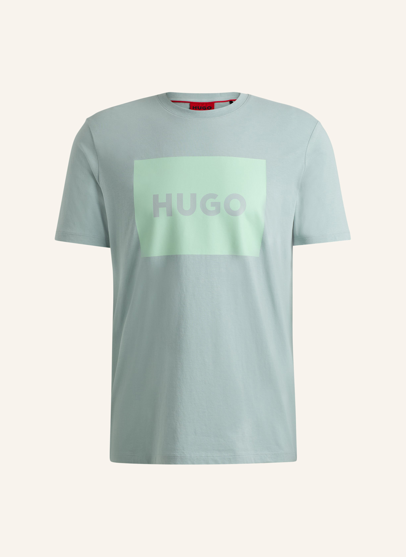 HUGO T-Shirt DULIVE222 Regular Fit, Farbe: GRAU (Bild 1)