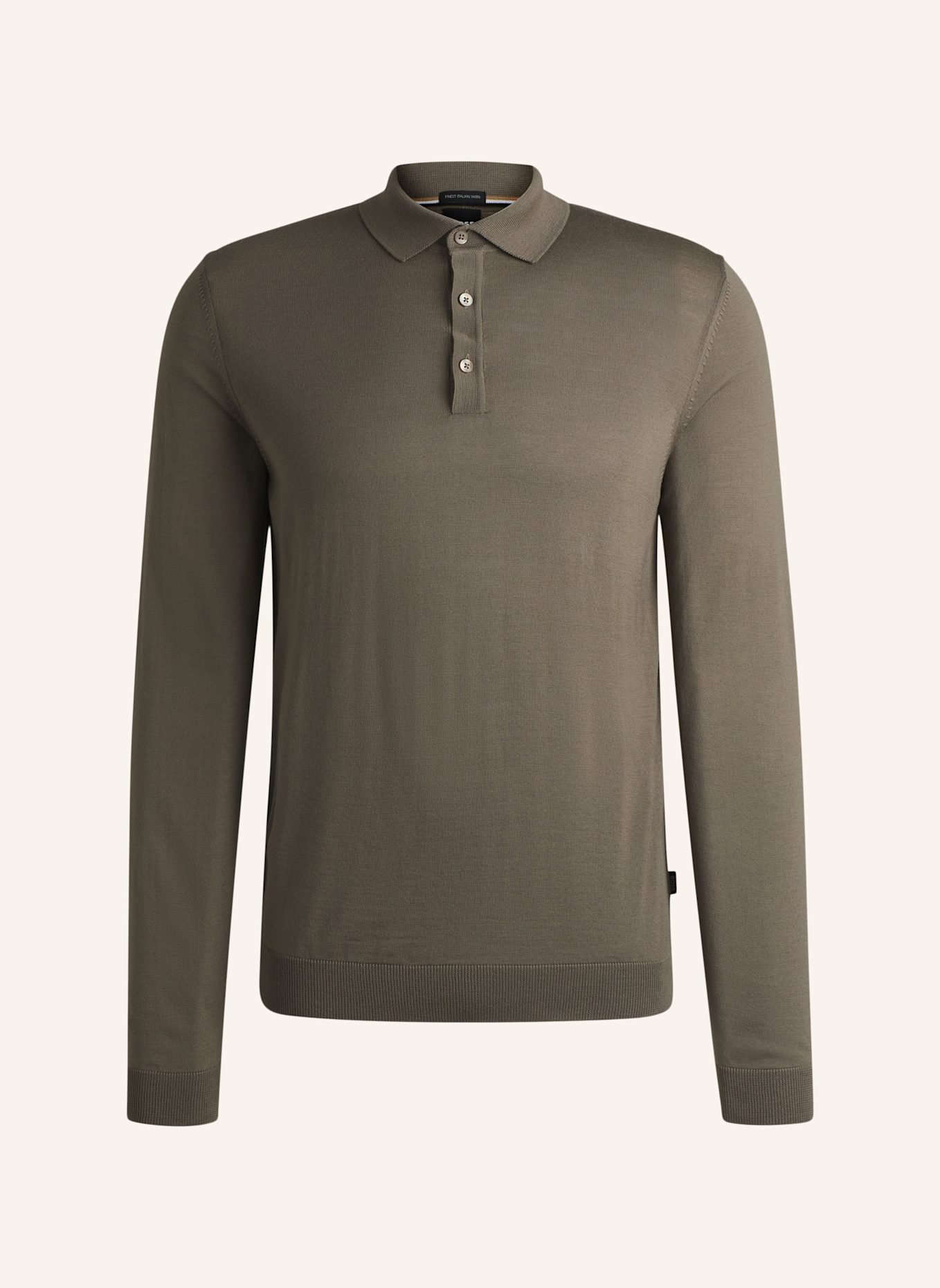 BOSS Pullover LANCIONE Slim Fit, Farbe: GRÜN (Bild 1)