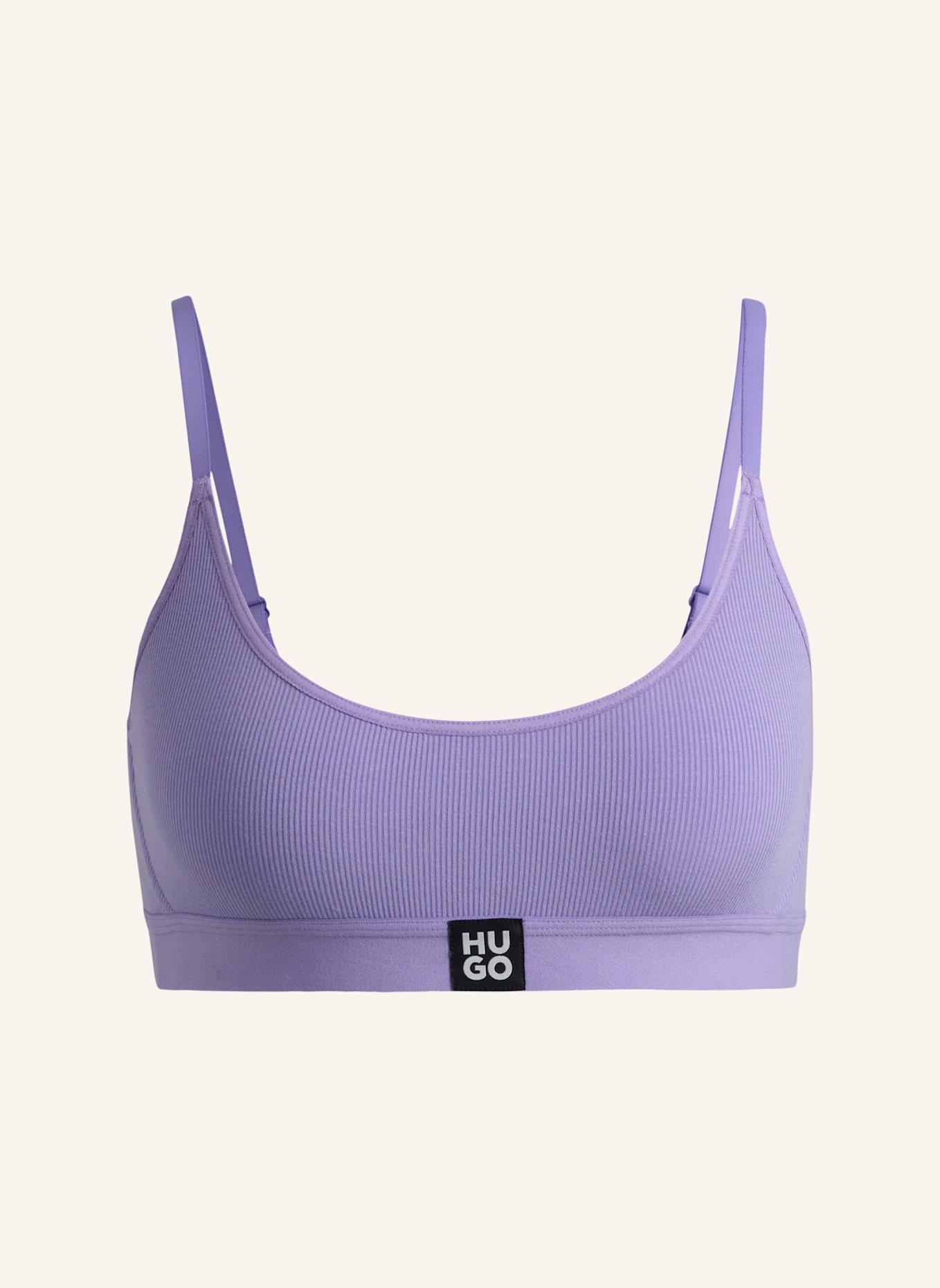 HUGO Bh BRALETTE RIB, Farbe: LILA (Bild 1)