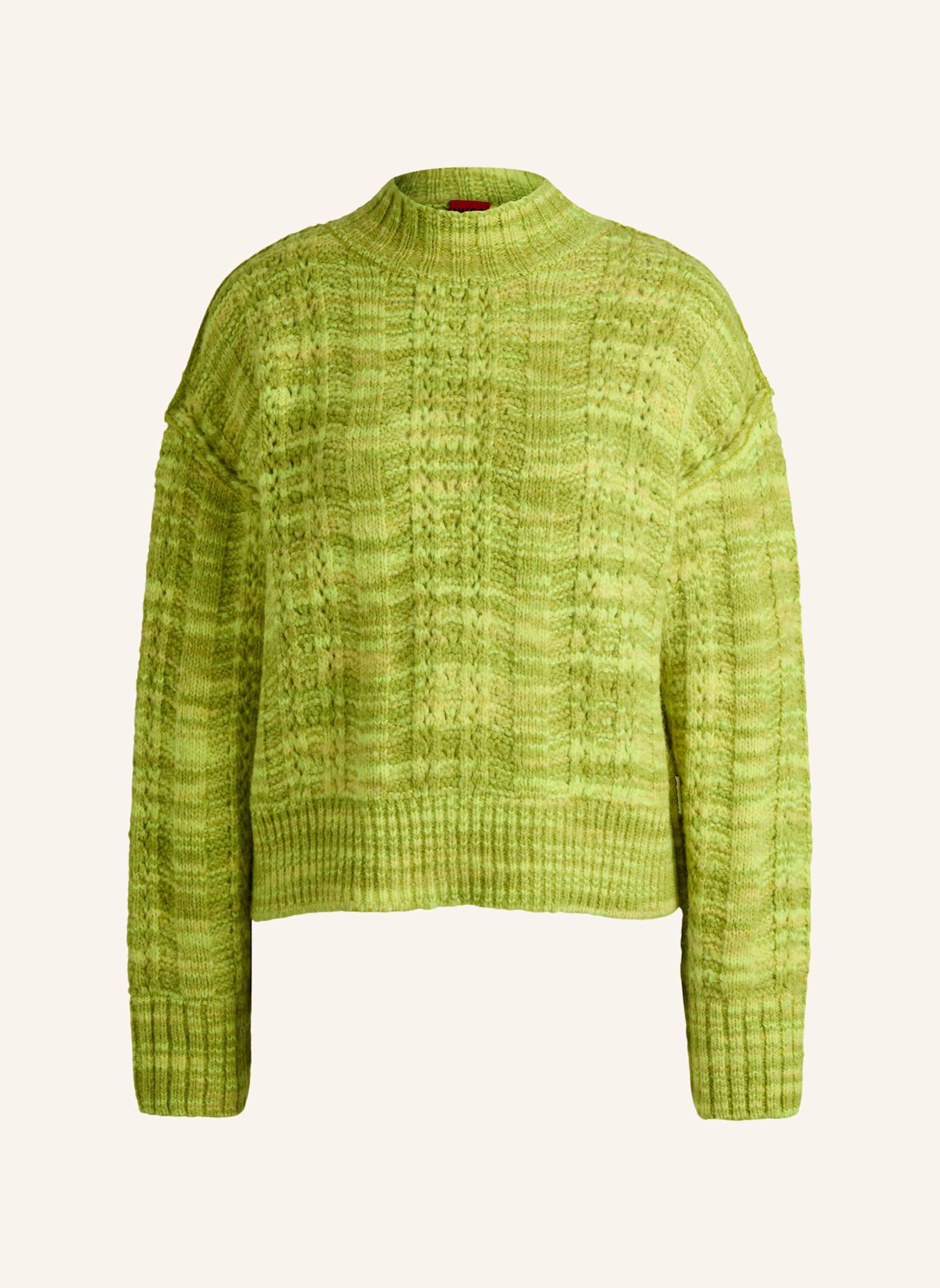 HUGO Pullover SUVARY Relaxed Fit, Farbe: HELLGRÜN (Bild 1)