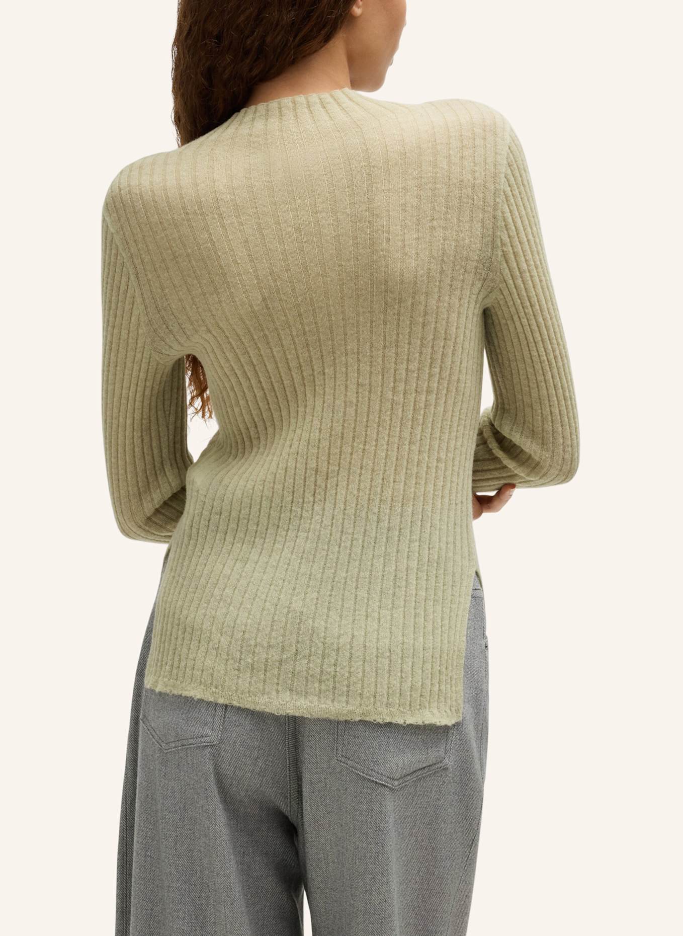 BOSS Pullover C_FENNON Slim Fit, Farbe: KHAKI (Bild 2)