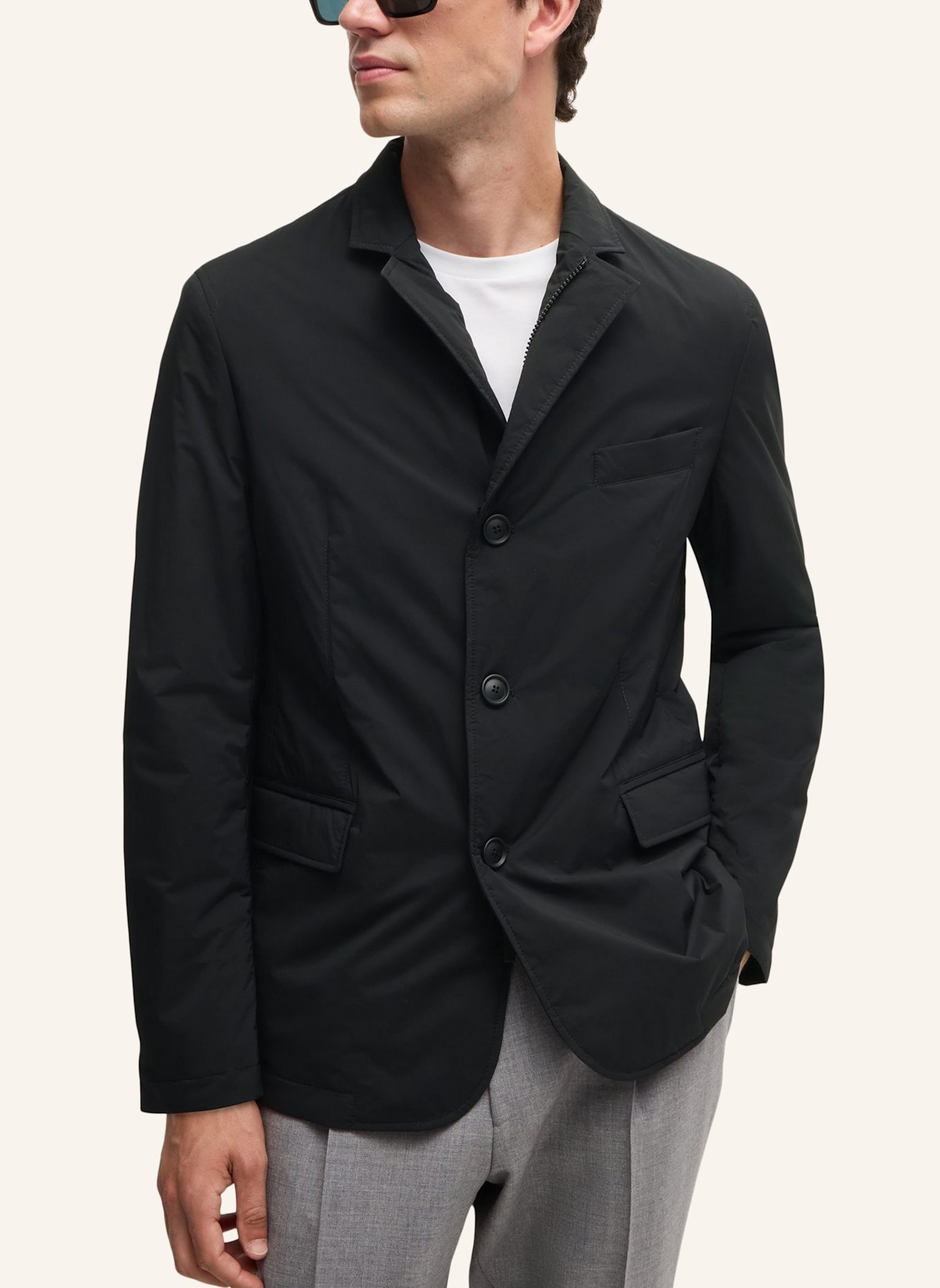 BOSS Blazer P-HANRY-PAD-PK-243F Slim Fit, Farbe: SCHWARZ (Bild 5)