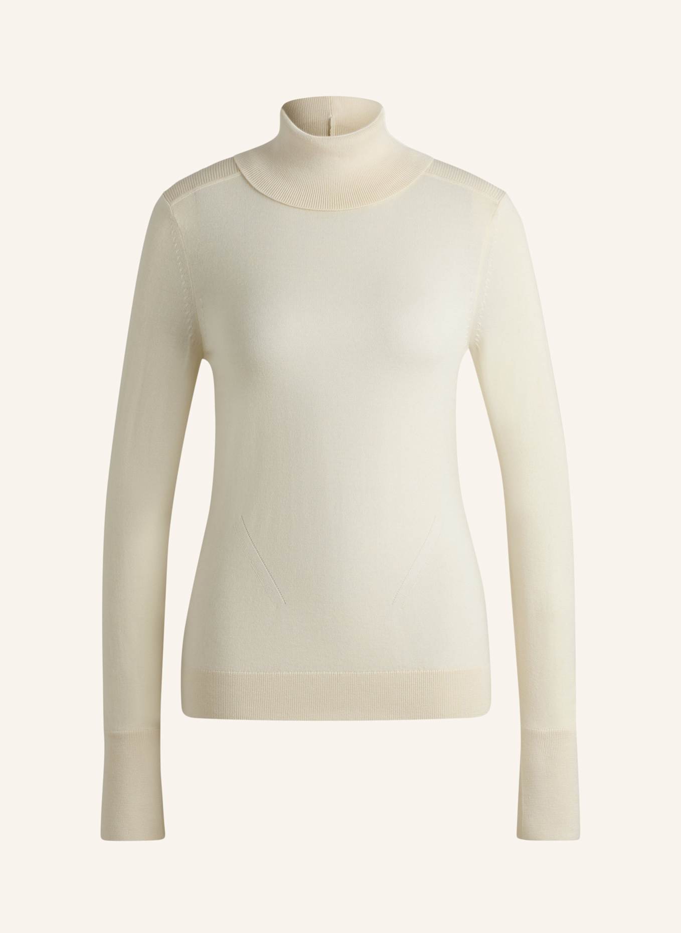 BOSS Pullover FLONIDA Slim Fit, Farbe: BEIGE (Bild 1)