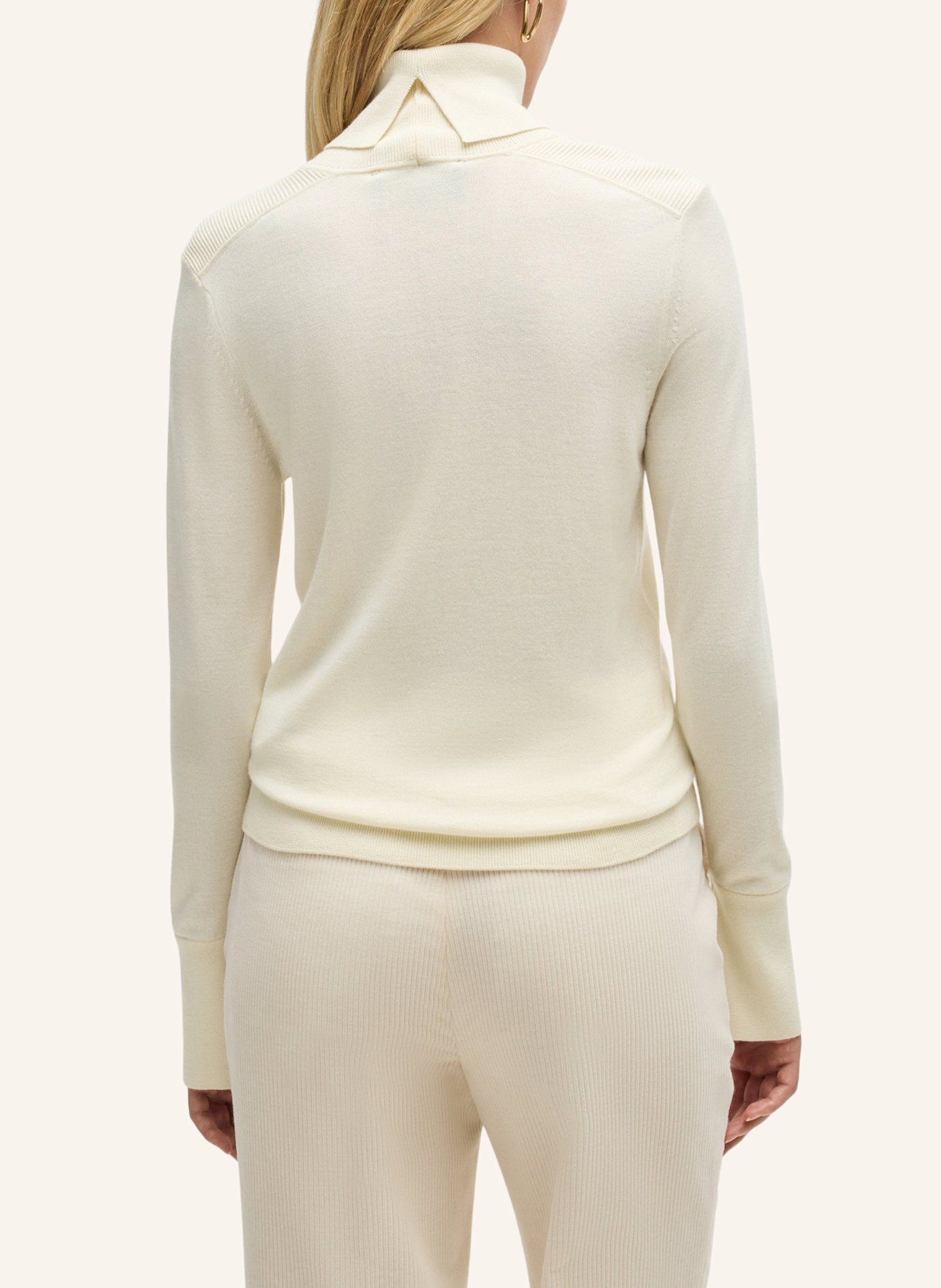 BOSS Pullover FLONIDA Slim Fit, Farbe: BEIGE (Bild 2)