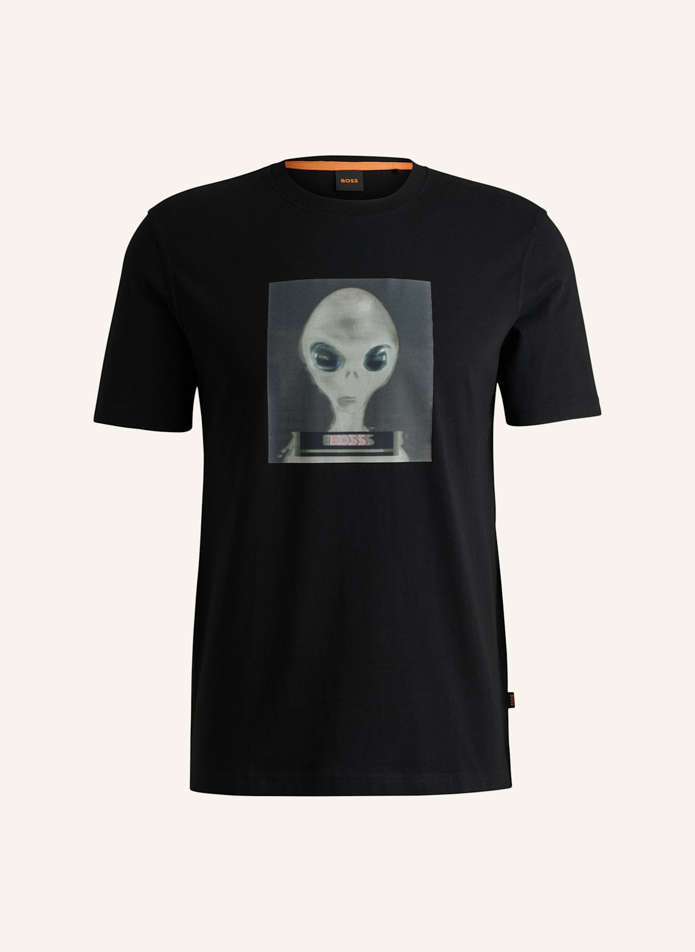 BOSS T-Shirt TE_ALIEN Regular Fit, Farbe: SCHWARZ (Bild 1)