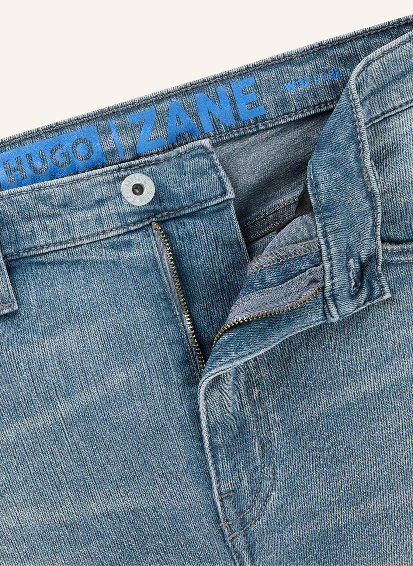 HUGO Jeans ZANE Extra-Slim Fit, Farbe: DUNKELBLAU (Bild 2)