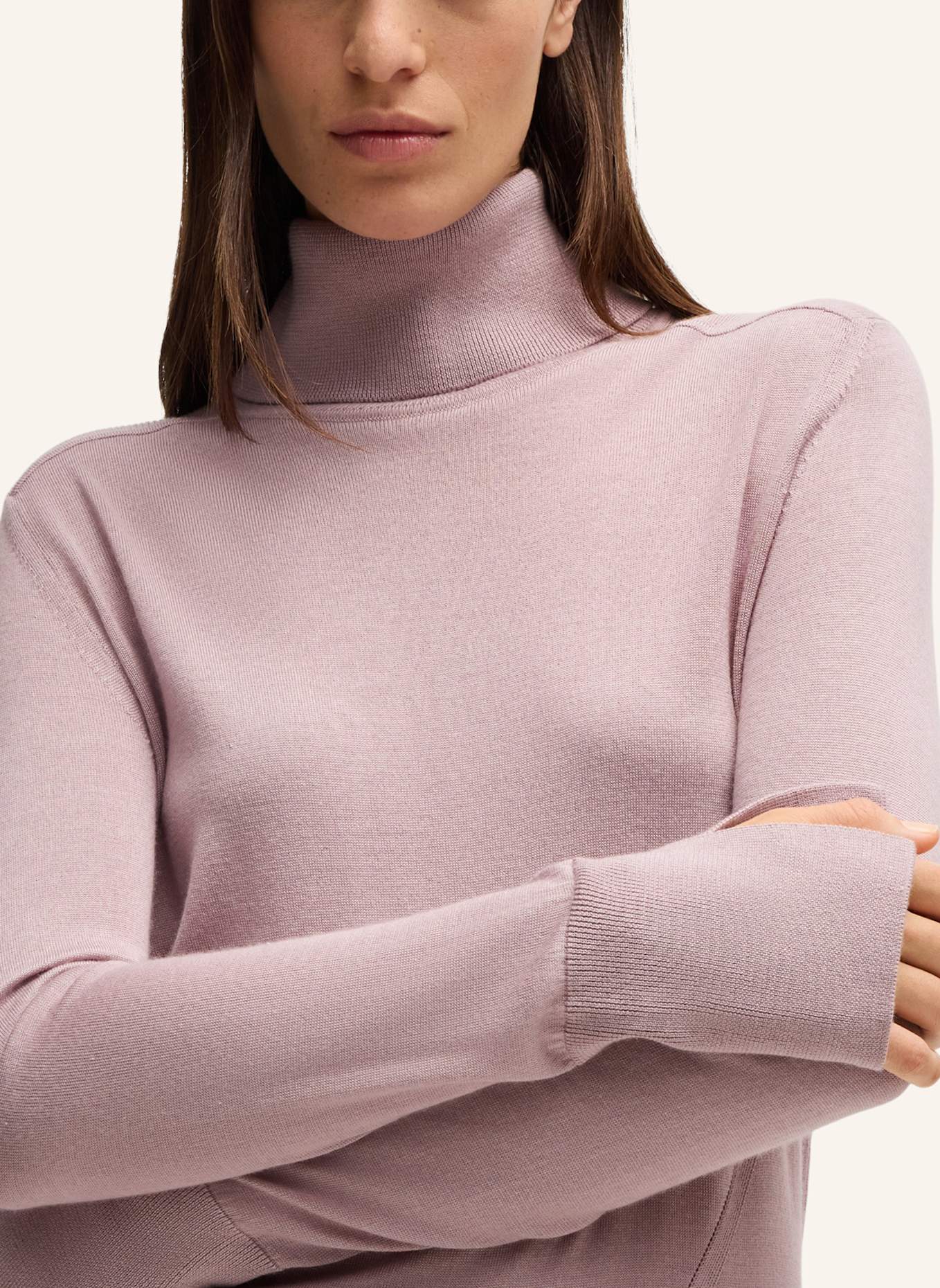 BOSS Pullover FLONIDA Slim Fit, Farbe: HELLLILA (Bild 3)