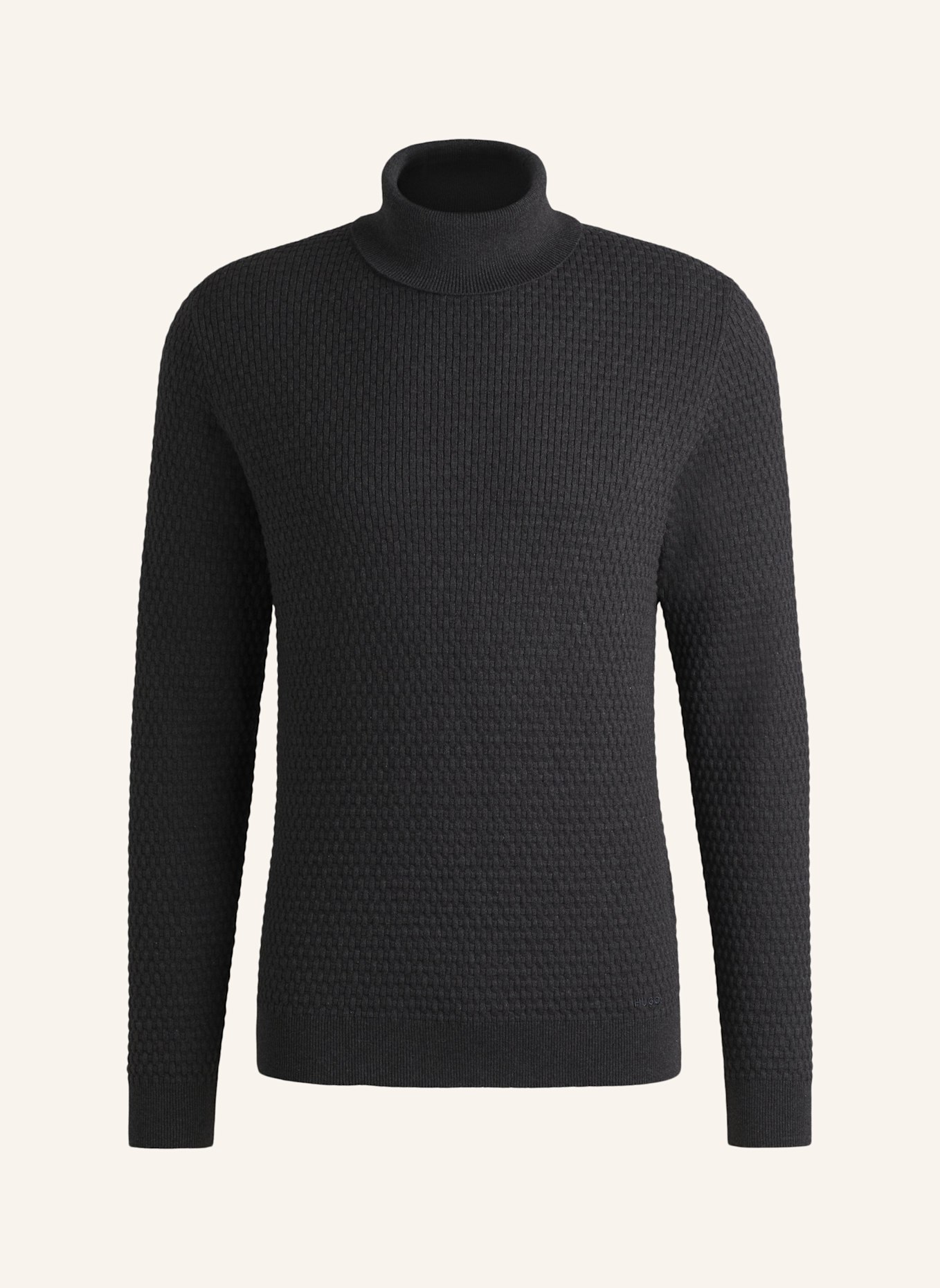 HUGO Pullover SMATTOR Regular Fit, Farbe: DUNKELGRAU (Bild 1)