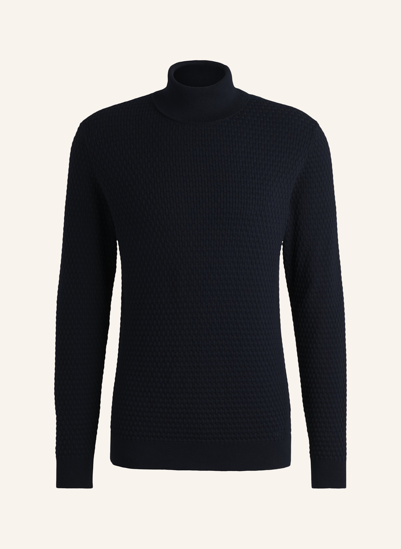 HUGO Pullover SMATTOR Regular Fit, Farbe: DUNKELBLAU (Bild 1)