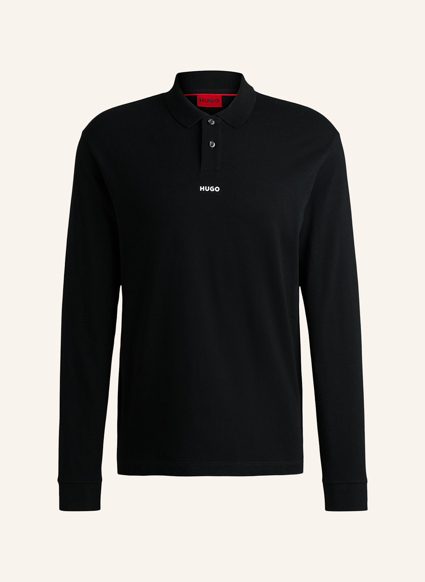 HUGO Poloshirt DERRYO Relaxed Fit, Farbe: SCHWARZ (Bild 1)