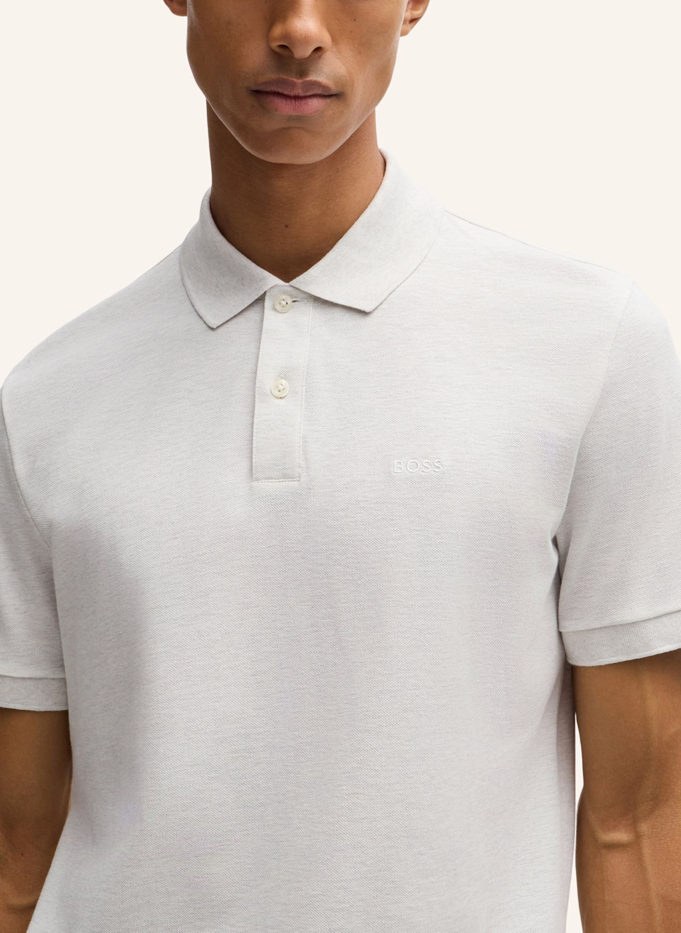 BOSS Poloshirt PALLAS Regular Fit, Farbe: WEISS (Bild 2)