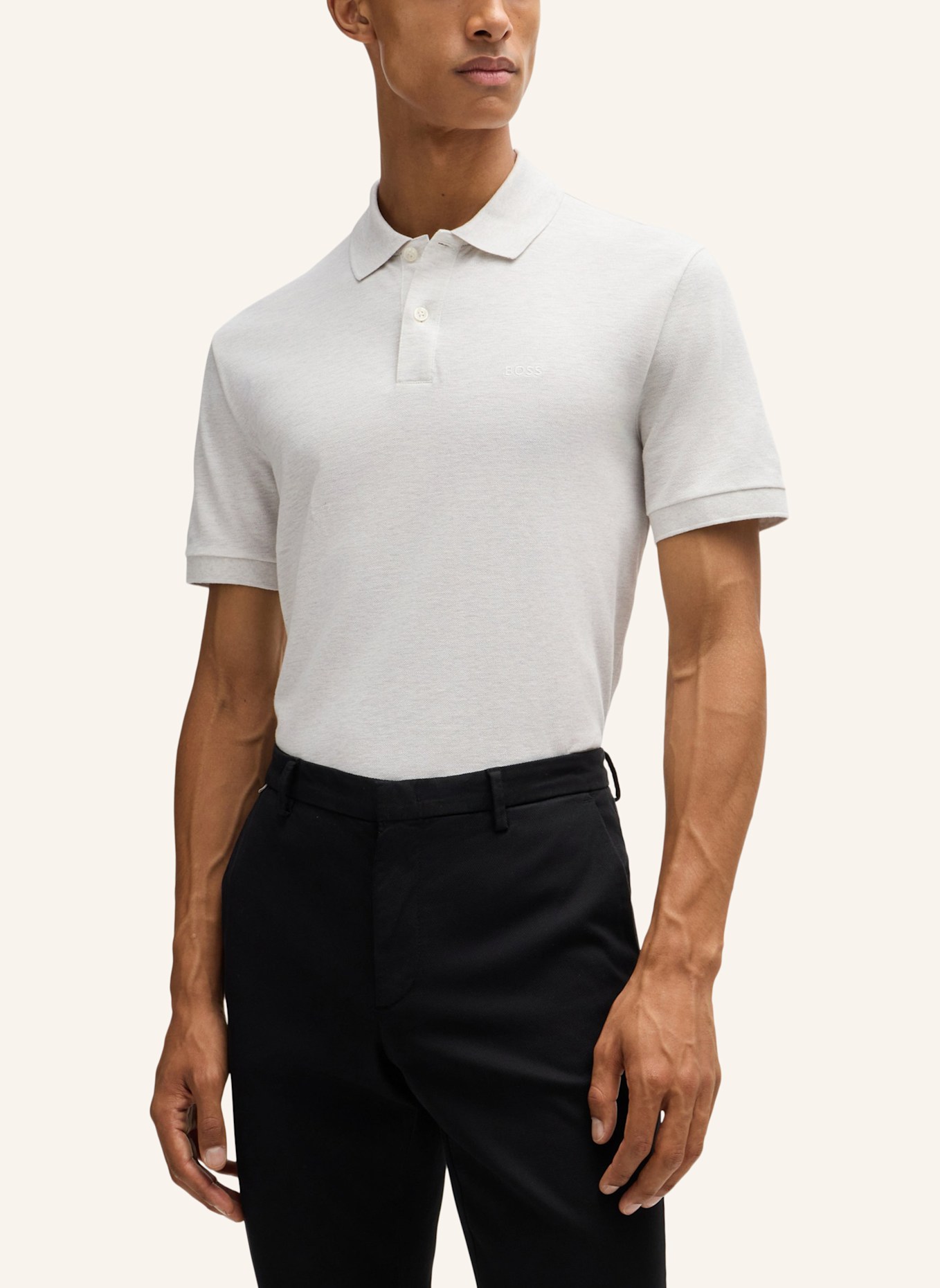 BOSS Poloshirt PALLAS Regular Fit, Farbe: WEISS (Bild 8)