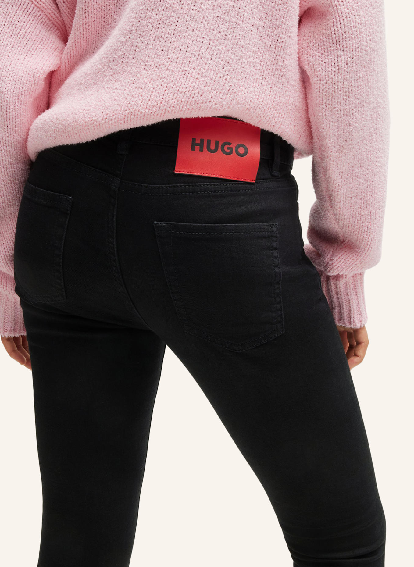 HUGO Jeans 932 Skinny Fit, Farbe: SCHWARZ (Bild 4)