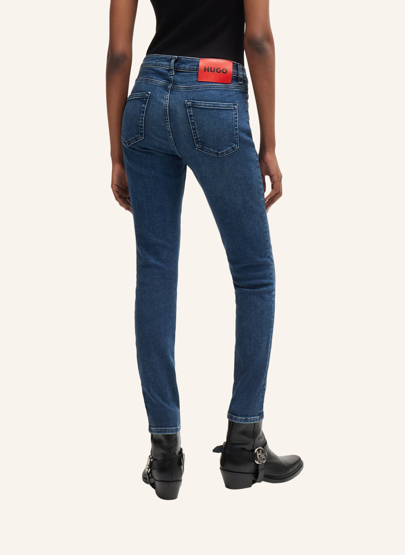 HUGO Jeans 932 Skinny Fit, Farbe: DUNKELBLAU (Bild 3)