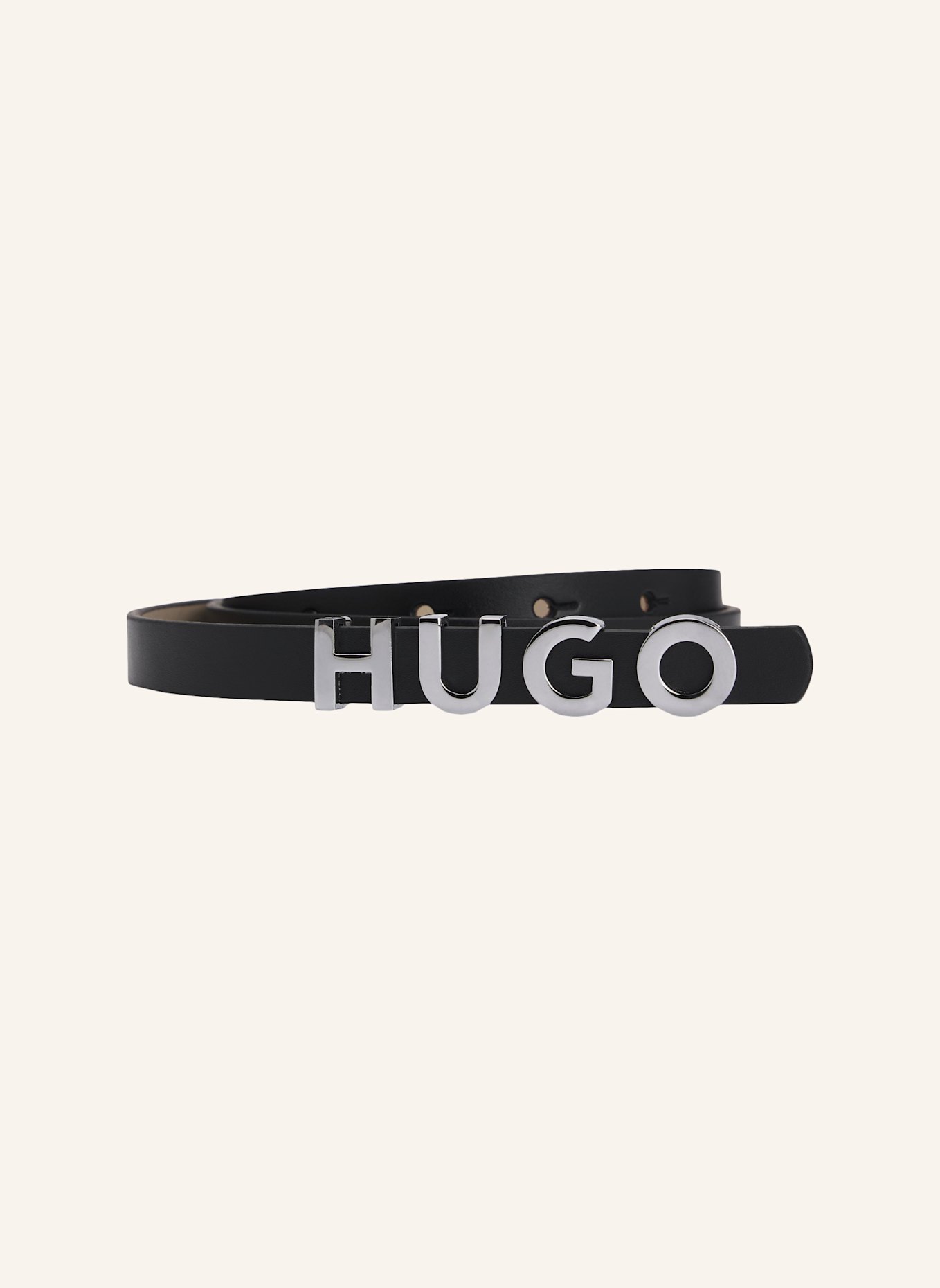 HUGO Business Gürtel ZULA BELT 1,5CM, Farbe: SCHWARZ (Bild 1)