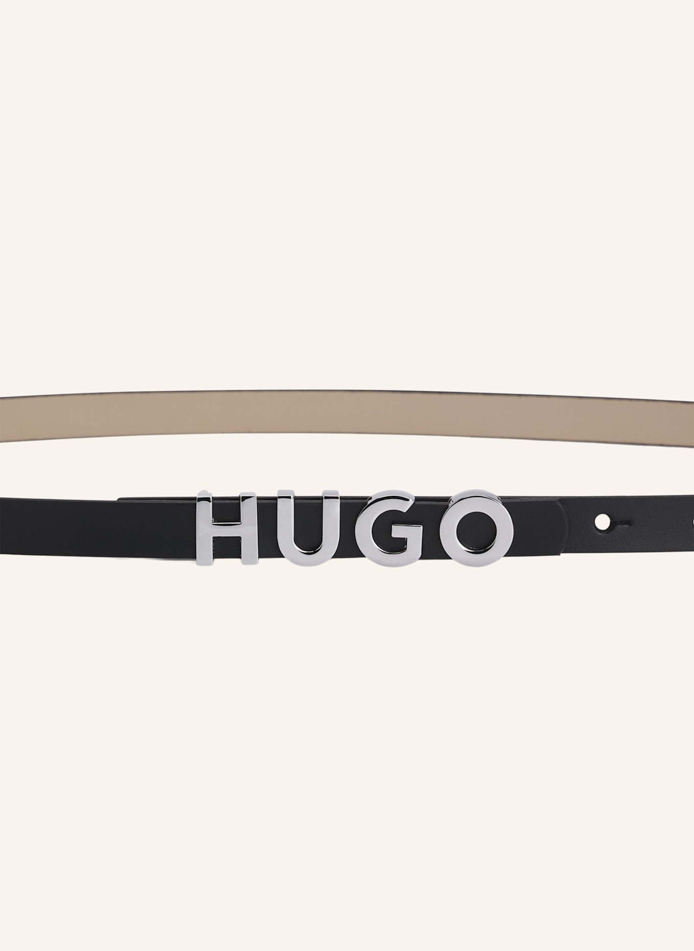 HUGO Business Gürtel ZULA BELT 1,5CM, Farbe: SCHWARZ (Bild 3)