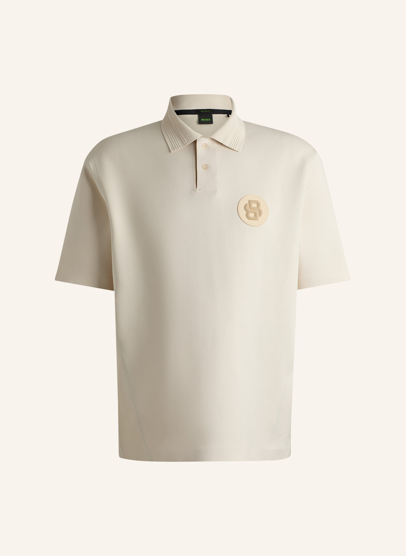 BOSS Poloshirt PIRAX BB Relaxed Fit, Farbe: WEISS (Bild 1)