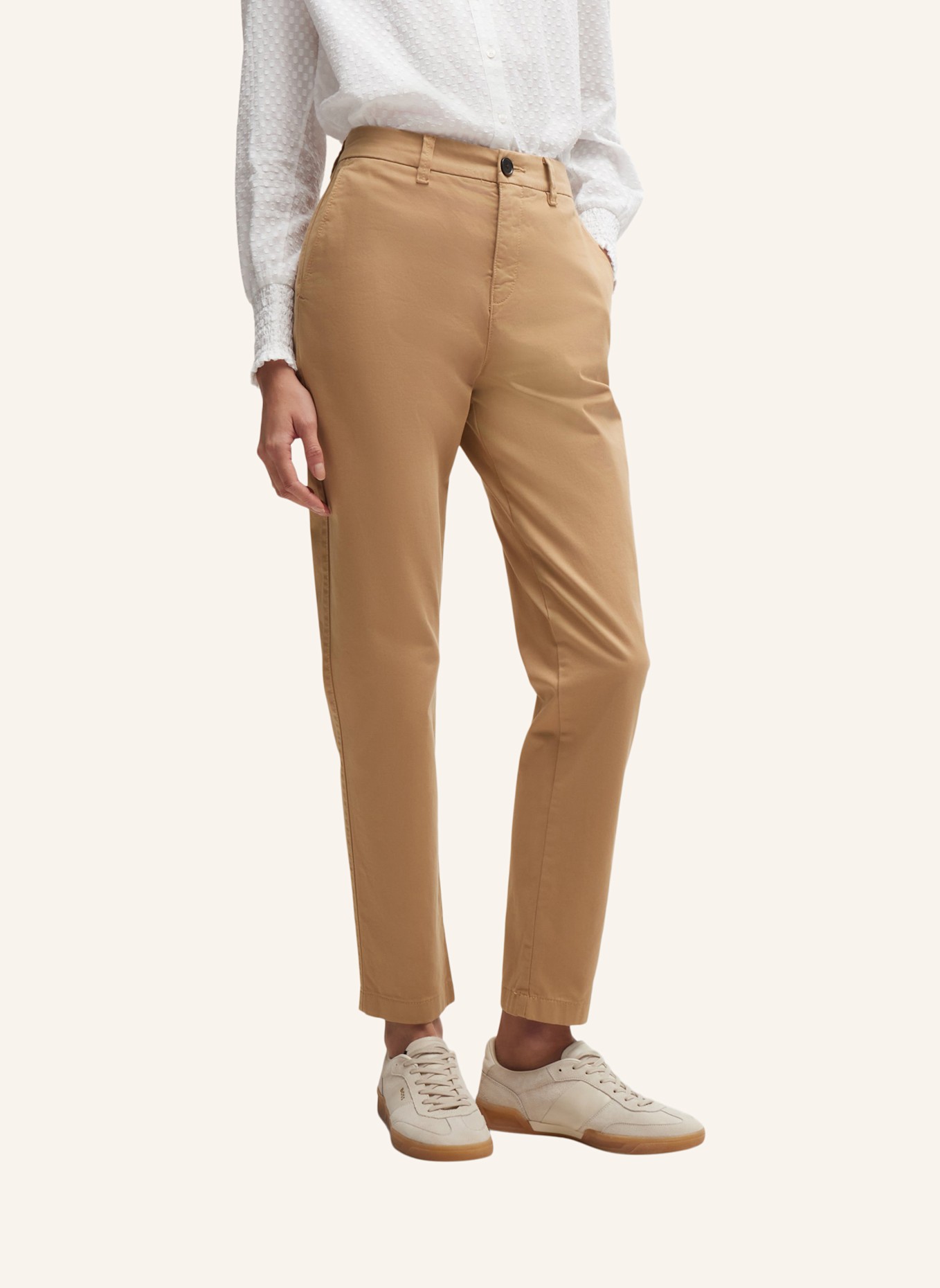 BOSS Business Hose C_TACHINI2-D Regular Fit, Farbe: BEIGE (Bild 5)