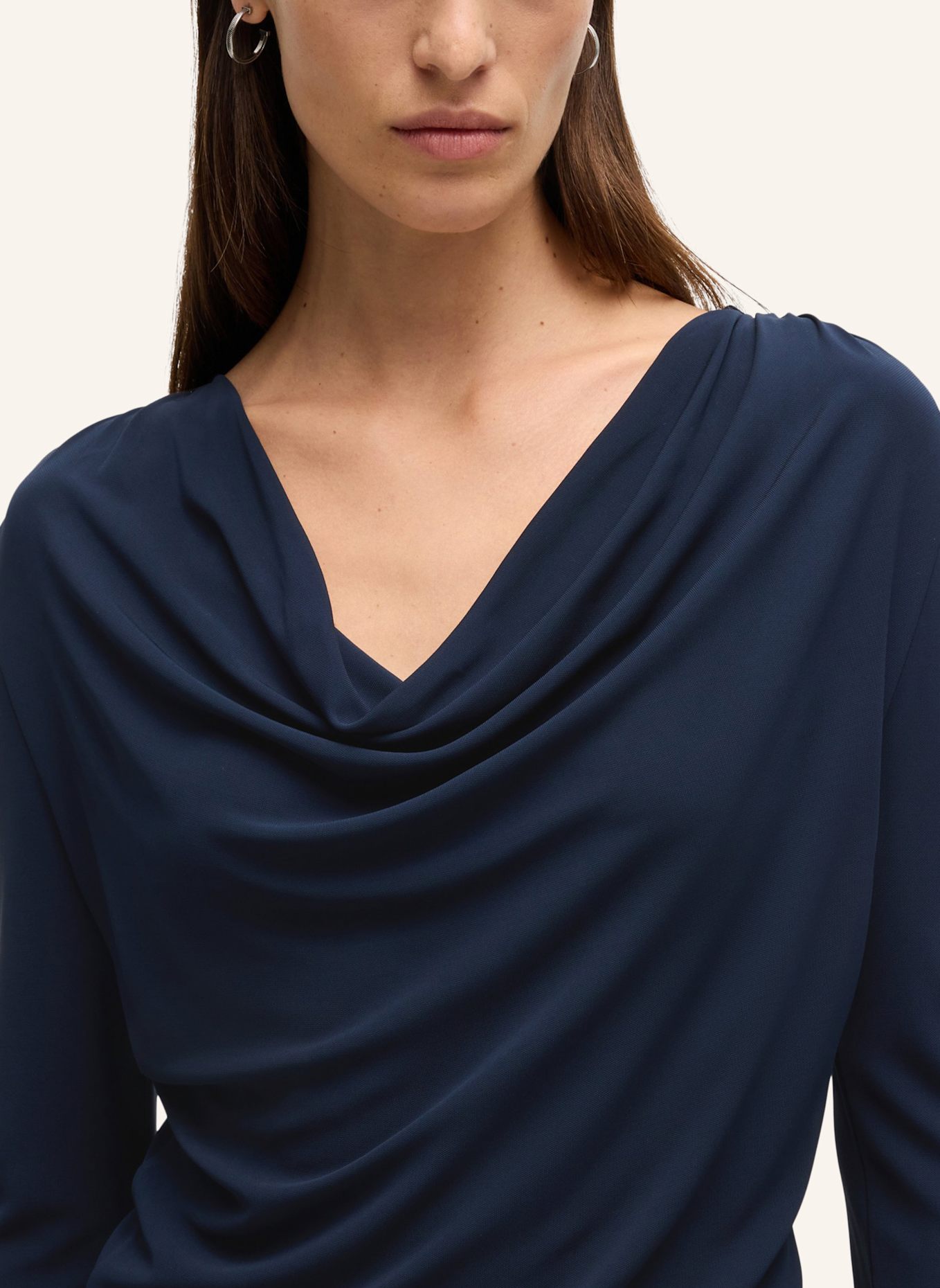 BOSS Casual Top ESEYANA, Farbe: DUNKELBLAU (Bild 3)