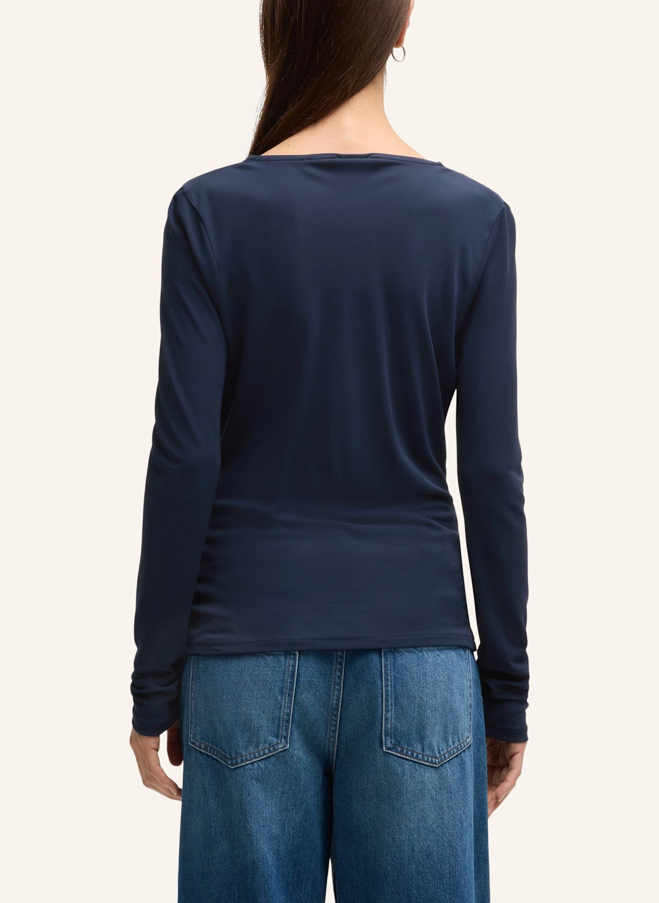 BOSS Casual Top ESEYANA, Farbe: DUNKELBLAU (Bild 2)