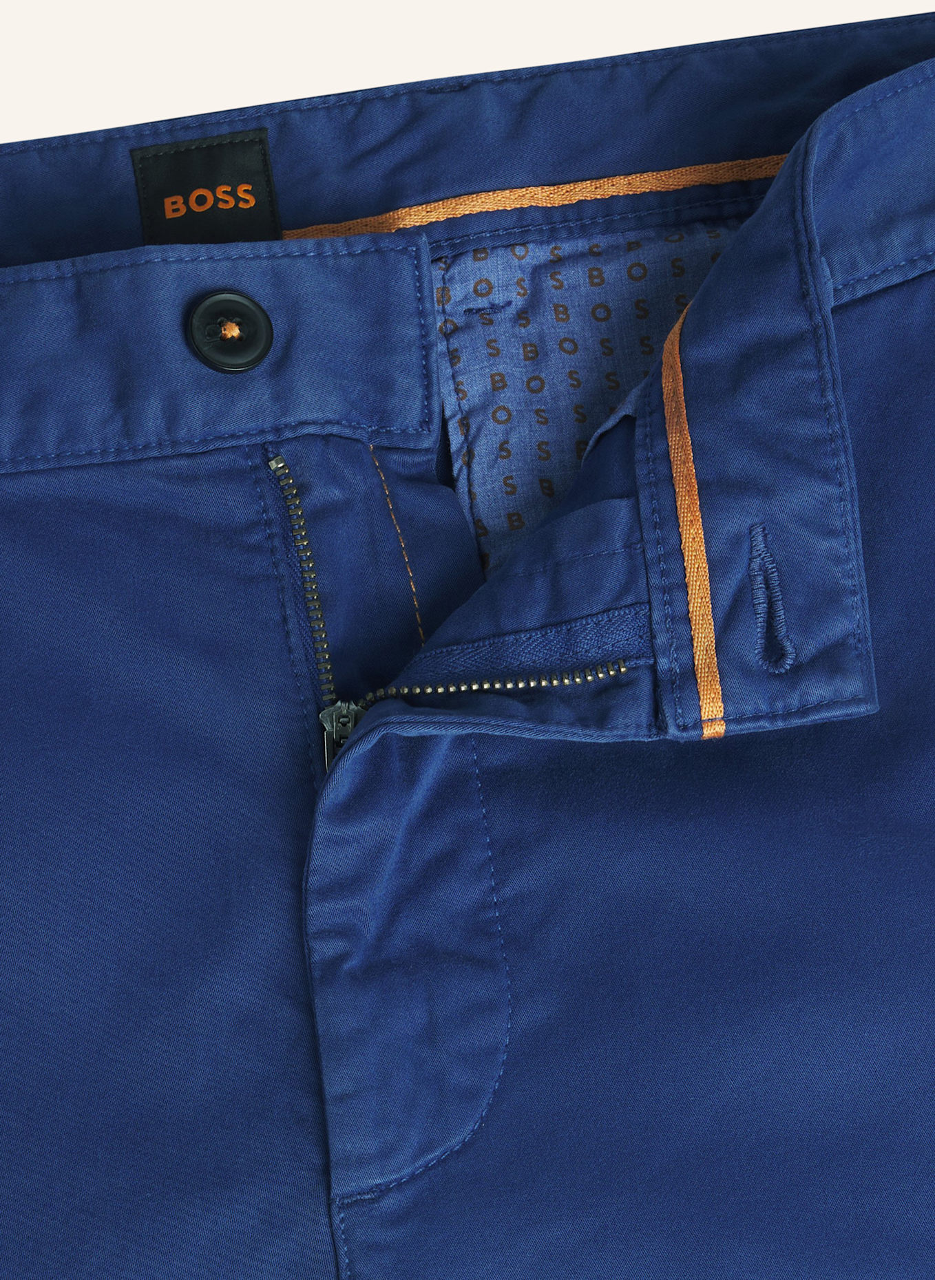 BOSS Casual Hose CHINO_SLIM Slim Fit, Farbe: BLAU (Bild 2)