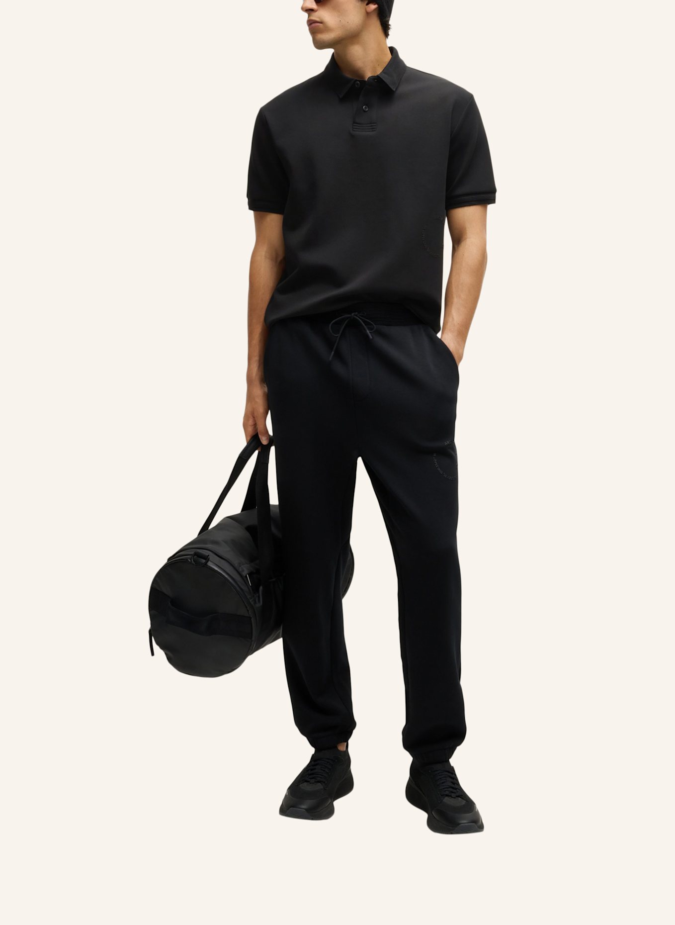 BOSS Poloshirt PAVEL Relaxed Fit, Farbe: SCHWARZ (Bild 5)