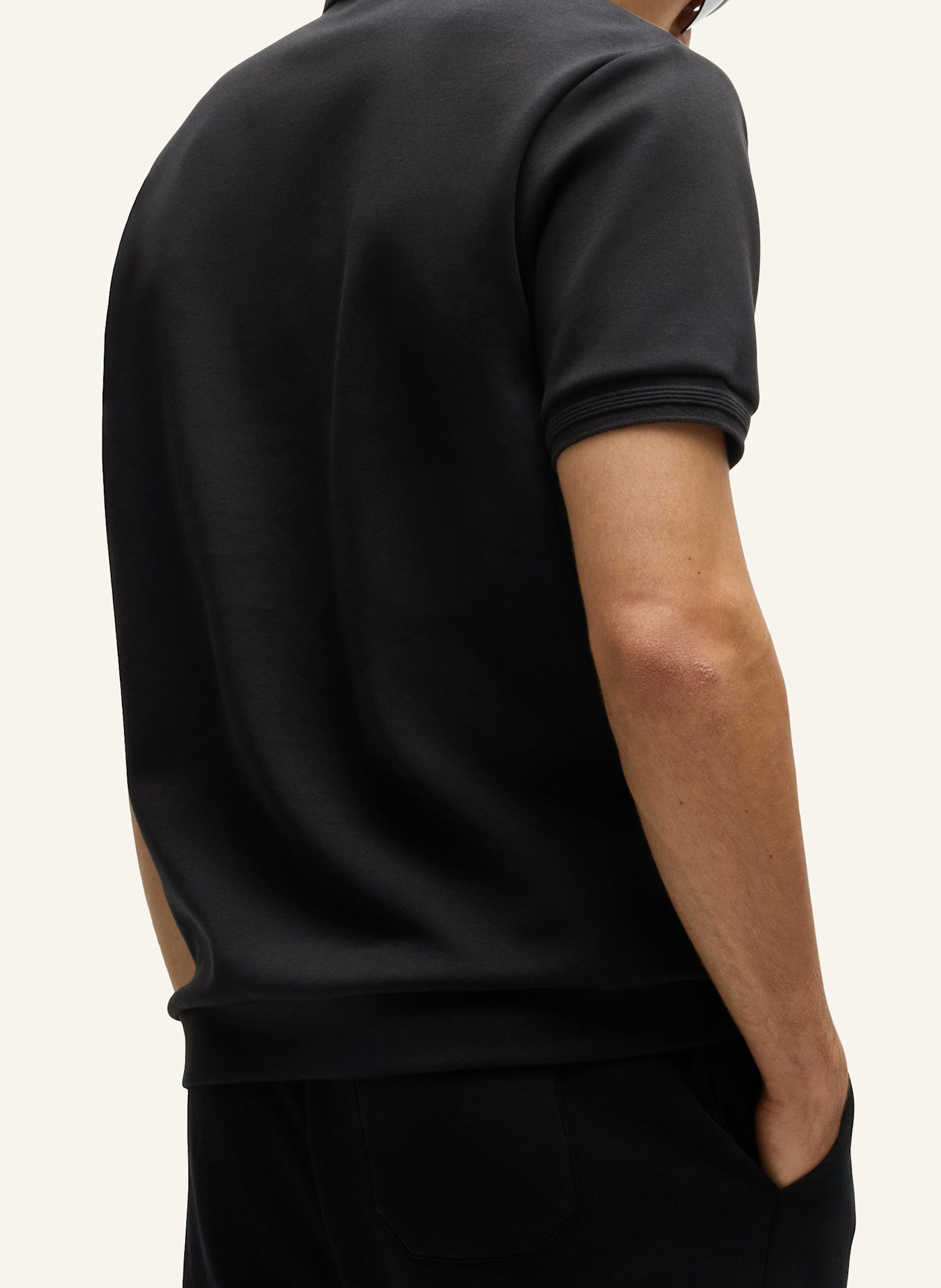 BOSS Poloshirt PAVEL Relaxed Fit, Farbe: SCHWARZ (Bild 2)